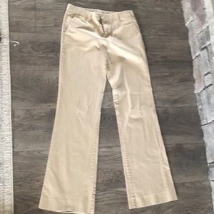 Gap 2 Long Perfect Khakis wide leg- khaki color